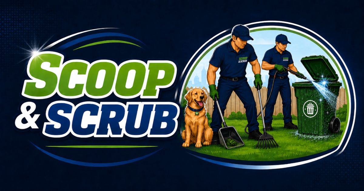 Scoop & Scrub, pet waste removal and trash bin cleaning in San Antonio